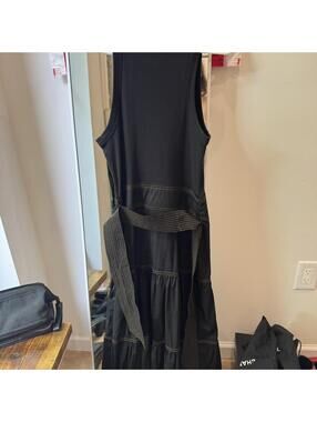 Veronica Beard black maxi dress with pockets. Size M #maxidress #pockets